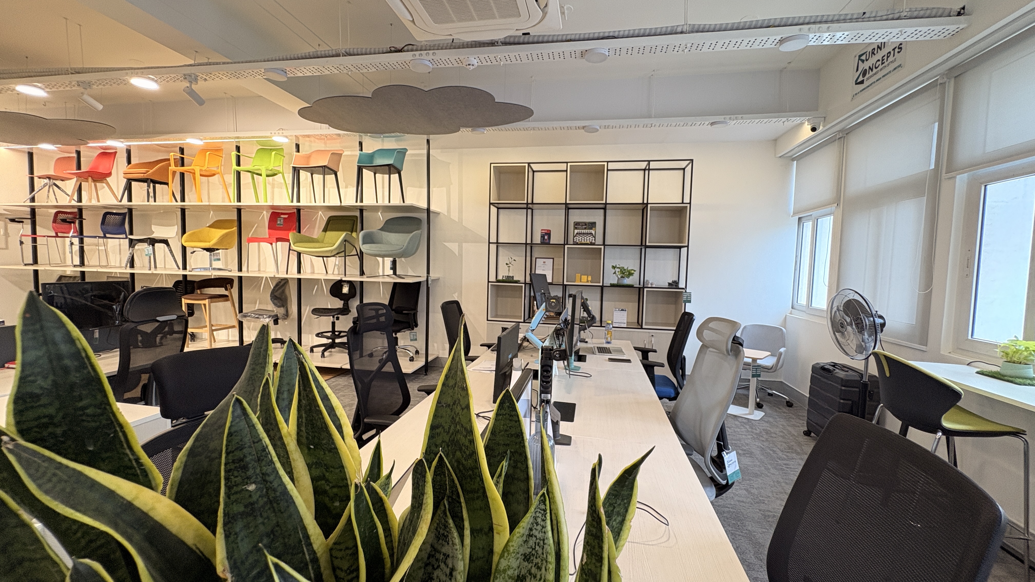 Furniconcept lab Showroom , Chennai. India - office furniture project by Furniconcepts